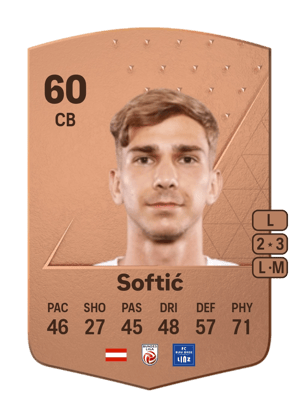 Softić - 60 - Common