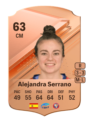 Alejandra Serrano - 63 - Rare