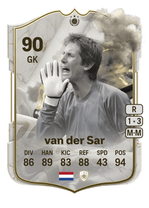van der Sar - 90 - Thunderstruck ICON