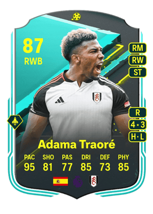 Adama Traoré - 87 - Moments