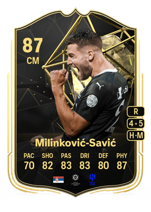Milinković-Savić - 87 - Team of the Week