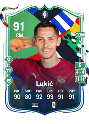 Lukić - 91 - UEFA EURO Path to Glory