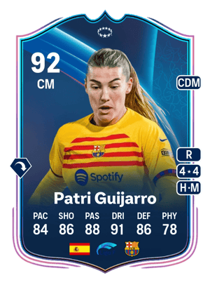 Patri Guijarro - 92 - UWCL Road to the Knockouts