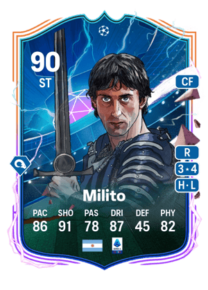 Milito - 90 - UEFA Heroes (Mens)