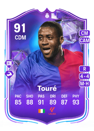 Touré - 91 - Fantasy FC Hero