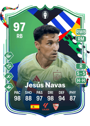 Jesús Navas - 97 - UEFA EURO Path to Glory