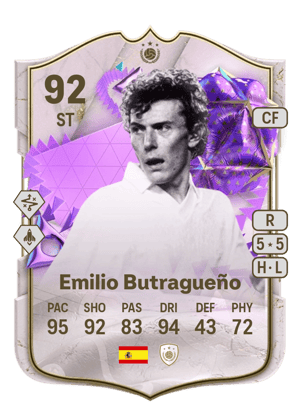 Emilio Butragueño - 92 - Ultimate Birthday ICON