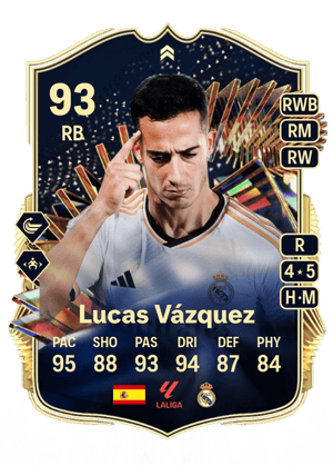 Lucas Vázquez - 93 - Live Team of the Season