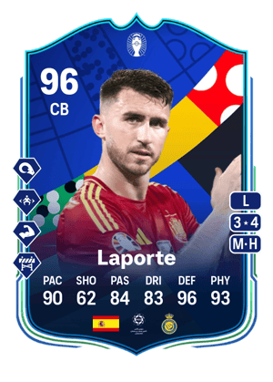 Laporte - 96 - UEFA EURO International Stars