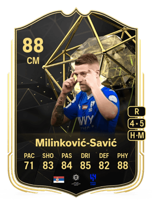 Milinković-Savić - 88 - Team of the Week