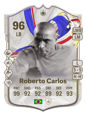 Roberto Carlos - 96 - Greats of the Game Icon