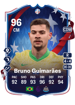 Bruno Guimarães - 96 - Copa América Path to Glory