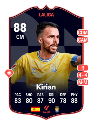 Kirian - 88 - POTM LALIGA EA SPORTS