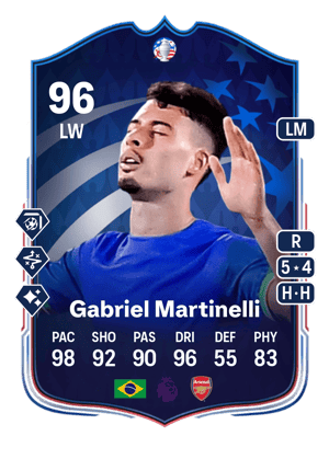Gabriel Martinelli - 96 - Copa América Make Your Mark Plus