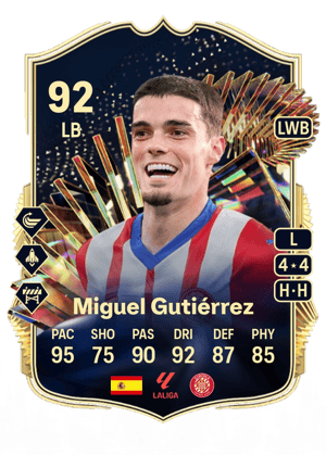 Miguel Gutiérrez - 92 - Team of the Season