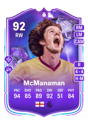 McManaman - 92 - Fantasy FC Hero
