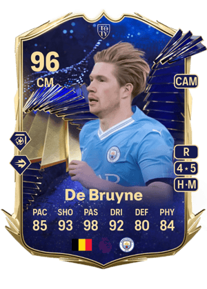 De Bruyne - 96 - Team of the Year