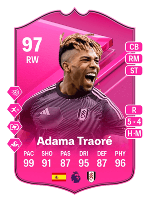 Adama Traoré - 97 - FUTTIES