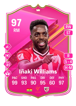 Iñaki Williams - 97 - FUTTIES Premium