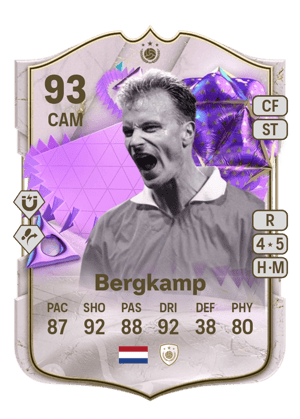 Bergkamp - 93 - Ultimate Birthday ICON