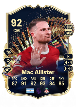 Mac Allister - 92 - Team of the Season