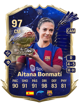 Aitana Bonmatí - 97 - Team of the Year
