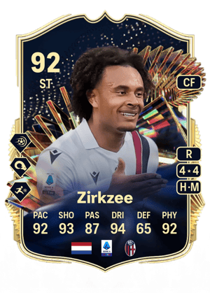 Zirkzee - 92 - Team of the Season