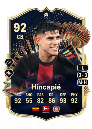 Hincapié - 92 - Live Team of the Season