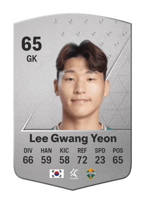 Lee Gwang Yeon