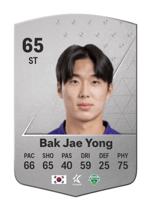 Bak Jae Yong