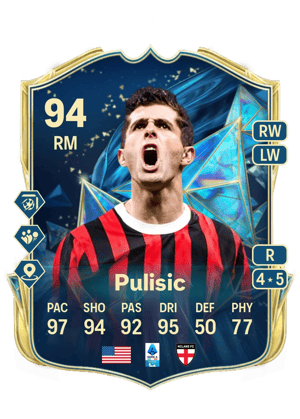 Pulisic - 94 - TEAM OF THE SEASON