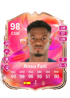 Ansu Fati - 98 - FUTTIES