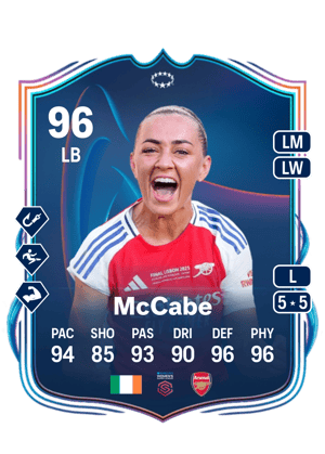 McCabe - 96 - UEFA Women's Champions League RTTF