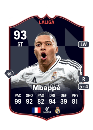 Mbappé - 93 - POTM LALIGA EA SPORTS