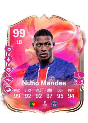 Nuno Mendes - 99 - FUTTIES