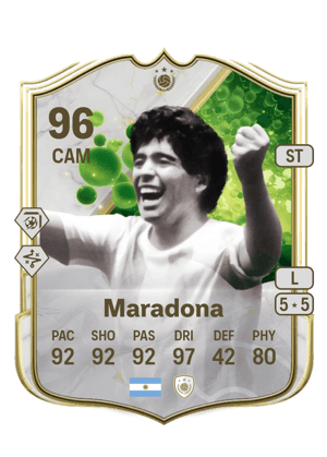 Maradona - 96 - Grassroot Greats Icon