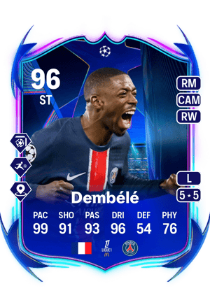 Dembélé - 96 - UCL Road to the Final