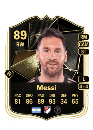 Messi - 89 - Team of the Week