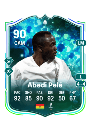 Abedi Pelé - 90 - Grassroot Greats Hero