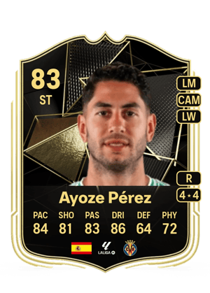 Ayoze Pérez - 83 - Team of the Week