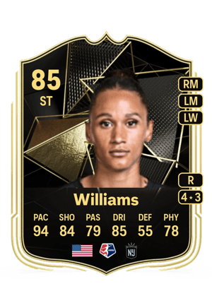 Williams - 85 - Team of the Week