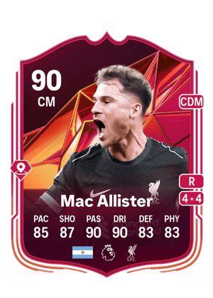 Mac Allister - 90 - Champions Mastery