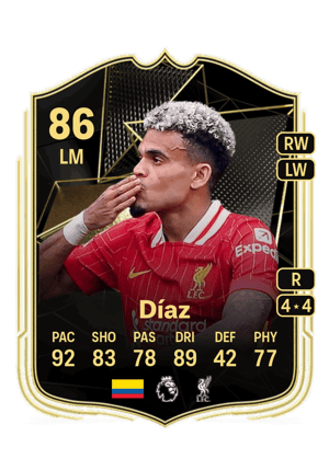 Díaz - 86 - Team of the Week