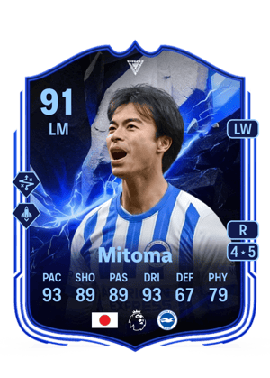 Mitoma - 91 - FC Pro Leagues Live Upgraded
