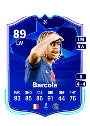 Barcola - 89 - UCL Road to the Knockouts