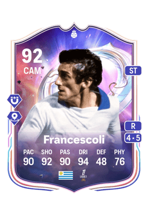 Francescoli - 92 - Fantasy FC Hero