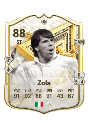 Zola - 88 - FUT Immortals Icon