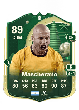 Mascherano - 89 - Winter Wildcards Hero