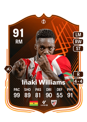 Iñaki Williams - 91 - UEFA Europa League RTTF