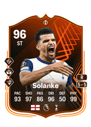 Solanke - 96 - UEFA Europa League RTTF